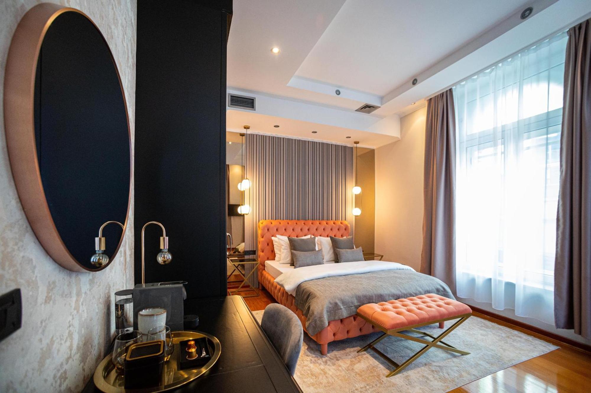 Natali Luxury Suites Belgrád Szoba fotó
